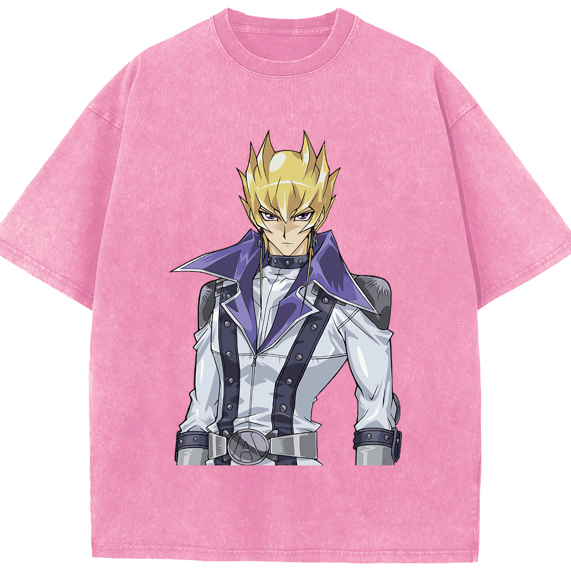 （画像用） 遊☆戯☆王 Yu-Gi-Oh! 綿100% ヴィンテージ風 半袖Tシャツ（フロントプリント）